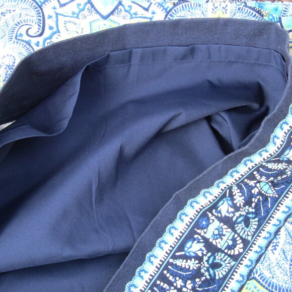 Talbots Mykonos paisley print A-line skirt size 12 - Picture 3 of 3